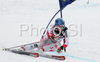 Seventh placed Benjamin Raich of Austria skiing in second run of Alta Badia Men giant slalom race of Audi FIS Ski World Cup 2008-09. Giant slalom race of Men Audi FIS Ski World Cup 2008-09 was traditionally held on Gran Risa course in Alta Badia, Italy, on Sunday, 21st of December 2008.
