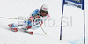 Winner Daniel Albrecht of Switzerland skiing in second run of Alta Badia Men giant slalom race of Audi FIS Ski World Cup 2008-09. Giant slalom race of Men Audi FIS Ski World Cup 2008-09 was traditionally held on Gran Risa course in Alta Badia, Italy, on Sunday, 21st of December 2008.
