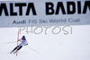 Wolfgang Hoerl of Austria clears a gate during the second run in mens alpine ski World Cup Slalom race in Alta Badia, Italy, Monday, December 22, 2008.
