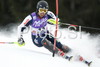 Giorgio Rocca of Italy clears a gate during the mens alpine ski World Cup Slalom race in Alta Badia, Italy, Monday, December 22, 2008.
