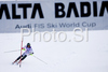 Wolfgang Hoerl of Austria clears a gate during the second run in mens alpine ski World Cup Slalom race in Alta Badia, Italy, Monday, December 22, 2008.
