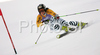 Tenth after first run Kathrin Hoelzl of Germany skiing in first run of Semmering women giant slalom race of Audi FIS Ski World Cup 2008-09. Giant slalom race of Women Audi FIS Ski World Cup 2008-09 was held Semmering, Austria, on Sunday, 28th of December 2008.
