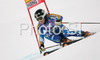 Maria Pietilae-Holmner of Sweden skiing in first run of Semmering women giant slalom race of Audi FIS Ski World Cup 2008-09. Giant slalom race of Women Audi FIS Ski World Cup 2008-09 was held Semmering, Austria, on Sunday, 28th of December 2008.
