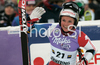 Third placed Lara Gut of Switzerland reacts in finish of second run of Semmering women giant slalom race of Audi FIS Ski World Cup 2008-09. Giant slalom race of Women Audi FIS Ski World Cup 2008-09 was held Semmering, Austria, on Sunday, 28th of December 2008.

