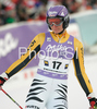 Maria Riesch of Germany reacts in finish of second run of Semmering women giant slalom race of Audi FIS Ski World Cup 2008-09. Giant slalom race of Women Audi FIS Ski World Cup 2008-09 was held Semmering, Austria, on Sunday, 28th of December 2008.
