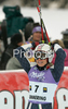 Second placed Manuela Moelgg of Italy reacts in finish of second run of Semmering women giant slalom race of Audi FIS Ski World Cup 2008-09. Giant slalom race of Women Audi FIS Ski World Cup 2008-09 was held Semmering, Austria, on Sunday, 28th of December 2008.
