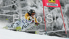 Kathrin Hoelzl of Germany skiing in second run of Semmering women giant slalom race of Audi FIS Ski World Cup 2008-09. Giant slalom race of Women Audi FIS Ski World Cup 2008-09 was held Semmering, Austria, on Sunday, 28th of December 2008.
