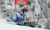 Fourth placed Anja Paerson of Sweden skiing in second run of Semmering women giant slalom race of Audi FIS Ski World Cup 2008-09. Giant slalom race of Women Audi FIS Ski World Cup 2008-09 was held Semmering, Austria, on Sunday, 28th of December 2008.
