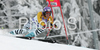 Ninth placed Maria Riesch of Germany skiing in second run of Semmering women giant slalom race of Audi FIS Ski World Cup 2008-09. Giant slalom race of Women Audi FIS Ski World Cup 2008-09 was held Semmering, Austria, on Sunday, 28th of December 2008.
