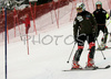 Sanni Leinonen of Finland during course inspection before first run of Semmering women slalom race of Audi FIS Ski World Cup 2008-09. Slalom race of Women Audi FIS Ski World Cup 2008-09 was held Semmering, Austria, on Monday, 29th of December 2008.
