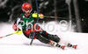 Eight placed after first run Nika Fleiss of Croatia skiing in first run of Semmering women slalom race of Audi FIS Ski World Cup 2008-09. Slalom race of Women Audi FIS Ski World Cup 2008-09 was held Semmering, Austria, on Monday, 29th of December 2008.
