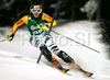 Christina Geiger of Germany skiing in first run of Semmering women slalom race of Audi FIS Ski World Cup 2008-09. Slalom race of Women Audi FIS Ski World Cup 2008-09 was held Semmering, Austria, on Monday, 29th of December 2008.
