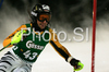 Nina Perner of Germany skiing in first run of Semmering women slalom race of Audi FIS Ski World Cup 2008-09. Slalom race of Women Audi FIS Ski World Cup 2008-09 was held Semmering, Austria, on Monday, 29th of December 2008.
