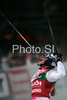 Third placed Lindsey Vonn of USA reacts in finish of second run of Semmering women slalom race of Audi FIS Ski World Cup 2008-09. Slalom race of Women Audi FIS Ski World Cup 2008-09 was held Semmering, Austria, on Monday, 29th of December 2008.

