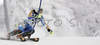 Maria Pietilae-Holmner of Sweden skiing in first run of Zagreb women slalom race of Audi FIS Ski World Cup 2008-09. Slalom race of Women Audi FIS Ski World Cup 2008-09 was held Zagreb, Croatia, on Sunday, 4th of January 2009.
