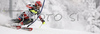 Nika Fleiss of Croatia skiing in first run of Zagreb women slalom race of Audi FIS Ski World Cup 2008-09. Slalom race of Women Audi FIS Ski World Cup 2008-09 was held Zagreb, Croatia, on Sunday, 4th of January 2009.
