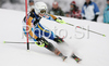 Maria Pietilae-Holmner of Sweden skiing in first run of Zagreb women slalom race of Audi FIS Ski World Cup 2008-09. Slalom race of Women Audi FIS Ski World Cup 2008-09 was held Zagreb, Croatia, on Sunday, 4th of January 2009.
