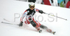 Sanni Leinonen of Finland skiing in first run of Zagreb women slalom race of Audi FIS Ski World Cup 2008-09. Slalom race of Women Audi FIS Ski World Cup 2008-09 was held Zagreb, Croatia, on Sunday, 4th of January 2009.
