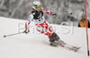 Tii-Maria Romar of Finland skiing in first run of Zagreb women slalom race of Audi FIS Ski World Cup 2008-09. Slalom race of Women Audi FIS Ski World Cup 2008-09 was held Zagreb, Croatia, on Sunday, 4th of January 2009.

