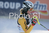 Tenth placed Susanne Riesch of Germany reacts in finish of second run of Zagreb women slalom race of Audi FIS Ski World Cup 2008-09. Slalom race of Women Audi FIS Ski World Cup 2008-09 was held Zagreb, Croatia, on Sunday, 4th of January 2009.
