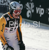 Fanny Chmelar of Germany reacts in finish of second run of Zagreb women slalom race of Audi FIS Ski World Cup 2008-09. Slalom race of Women Audi FIS Ski World Cup 2008-09 was held Zagreb, Croatia, on Sunday, 4th of January 2009.
