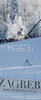Winner Maria Riesch of Germany skiing in second run of Zagreb women slalom race of Audi FIS Ski World Cup 2008-09. Slalom race of Women Audi FIS Ski World Cup 2008-09 was held Zagreb, Croatia, on Sunday, 4th of January 2009.
