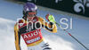 Winner Maria Riesch of Germany reacts in finish of second run of Zagreb women slalom race of Audi FIS Ski World Cup 2008-09. Slalom race of Women Audi FIS Ski World Cup 2008-09 was held Zagreb, Croatia, on Sunday, 4th of January 2009.
