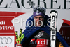 Winner Maria Riesch of Germany celebrates her medal won in Zagreb women slalom race of Audi FIS Ski World Cup 2008-09. Slalom race of Women Audi FIS Ski World Cup 2008-09 was held Zagreb, Croatia, on Sunday, 4th of January 2009.
