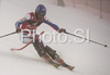 Leader after first run Jean-Baptiste Grange of France skiing in first run of Zagreb men slalom race of Audi FIS Ski World Cup 2008-09. Slalom race of Men Audi FIS Ski World Cup 2008-09 was held on Sljeme above Zagreb, Croatia, on Tuesday, 6th of January 2009.
