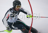 Giorgio Rocca of Italy skiing in first run of Zagreb men slalom race of Audi FIS Ski World Cup 2008-09. Slalom race of Men Audi FIS Ski World Cup 2008-09 was held on Sljeme above Zagreb, Croatia, on Tuesday, 6th of January 2009.
