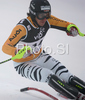 Felix Neureuther of Germany skiing in first run of Zagreb men slalom race of Audi FIS Ski World Cup 2008-09. Slalom race of Men Audi FIS Ski World Cup 2008-09 was held on Sljeme above Zagreb, Croatia, on Tuesday, 6th of January 2009.
