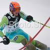 Fifth after first run Bernard Vajdic of Slovenia skiing in first run of Zagreb men slalom race of Audi FIS Ski World Cup 2008-09. Slalom race of Men Audi FIS Ski World Cup 2008-09 was held on Sljeme above Zagreb, Croatia, on Tuesday, 6th of January 2009.
