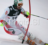 Ninh after first run Manfred Pranger of Austria skiing in first run of Zagreb men slalom race of Audi FIS Ski World Cup 2008-09. Slalom race of Men Audi FIS Ski World Cup 2008-09 was held on Sljeme above Zagreb, Croatia, on Tuesday, 6th of January 2009.
