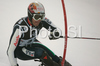 Christof Innerhofer of Italy skiing in first run of Zagreb men slalom race of Audi FIS Ski World Cup 2008-09. Slalom race of Men Audi FIS Ski World Cup 2008-09 was held on Sljeme above Zagreb, Croatia, on Tuesday, 6th of January 2009.

