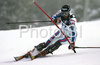 Stephane Tissot of France skiing in first run of Zagreb men slalom race of Audi FIS Ski World Cup 2008-09. Slalom race of Men Audi FIS Ski World Cup 2008-09 was held on Sljeme above Zagreb, Croatia, on Tuesday, 6th of January 2009.
