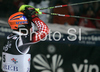 Second placed Ivica Kostelic of Croatia reacts in finish of second run of Zagreb men slalom race of Audi FIS Ski World Cup 2008-09. Slalom race of Men Audi FIS Ski World Cup 2008-09 was held on Sljeme above Zagreb, Croatia, on Tuesday, 6th of January 2009.
