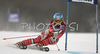 Fifth placed after first run Tanja Poutiainen of Finland skiing in first run of Maribor women giant slalom race of Audi FIS Ski World Cup 2008-09. Giant slalom race of Women Audi FIS Ski World Cup 2008-09 was held in Maribor, Slovenia on Saturday, 10th of January 2009.
