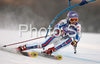 Eight placed after first run Ingrid Jacquemod of France skiing in first run of Maribor women giant slalom race of Audi FIS Ski World Cup 2008-09. Giant slalom race of Women Audi FIS Ski World Cup 2008-09 was held in Maribor, Slovenia on Saturday, 10th of January 2009.

