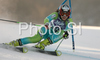 Vanja Brodnik of Slovenia skiing in first run of Maribor women giant slalom race of Audi FIS Ski World Cup 2008-09. Giant slalom race of Women Audi FIS Ski World Cup 2008-09 was held in Maribor, Slovenia on Saturday, 10th of January 2009.
