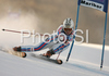 Anemone Marmottan of France skiing in first run of Maribor women giant slalom race of Audi FIS Ski World Cup 2008-09. Giant slalom race of Women Audi FIS Ski World Cup 2008-09 was held in Maribor, Slovenia on Saturday, 10th of January 2009.
