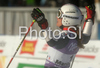 Fourth placed Manuela Moelgg of Italy reacts in finish of second run of Maribor women giant slalom race of Audi FIS Ski World Cup 2008-09. Giant slalom race of Women Audi FIS Ski World Cup 2008-09 was held in Maribor, Slovenia on Saturday, 10th of January 2009.
