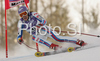 Ingrid Jacquemod of France skiing in second run of Maribor women giant slalom race of Audi FIS Ski World Cup 2008-09. Giant slalom race of Women Audi FIS Ski World Cup 2008-09 was held in Maribor, Slovenia on Saturday, 10th of January 2009.
