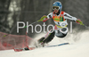 Second placed after first run Kathrin Zettel of Austria skiing in first run of Maribor women slalom race of Audi FIS Ski World Cup 2008-09. Slalom race of Women Audi FIS Ski World Cup 2008-09 was held in Maribor, Slovenia on Sunday, 11th of January 2009.
