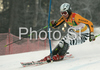 Fanny Chmelar of Germany skiing in first run of Maribor women slalom race of Audi FIS Ski World Cup 2008-09. Slalom race of Women Audi FIS Ski World Cup 2008-09 was held in Maribor, Slovenia on Sunday, 11th of January 2009.
