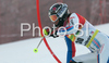 Florine De Leymarie of France skiing in first run of Maribor women slalom race of Audi FIS Ski World Cup 2008-09. Slalom race of Women Audi FIS Ski World Cup 2008-09 was held in Maribor, Slovenia on Sunday, 11th of January 2009.
