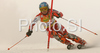Third placed after first run Tanja Poutiainen of Finland skiing in first run of Maribor women slalom race of Audi FIS Ski World Cup 2008-09. Slalom race of Women Audi FIS Ski World Cup 2008-09 was held in Maribor, Slovenia on Sunday, 11th of January 2009.
