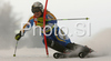Fifth placed after first run Anja Paerson of Sweden skiing in first run of Maribor women slalom race of Audi FIS Ski World Cup 2008-09. Slalom race of Women Audi FIS Ski World Cup 2008-09 was held in Maribor, Slovenia on Sunday, 11th of January 2009.
