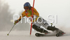 Monika Bergmann of Germany skiing in first run of Maribor women slalom race of Audi FIS Ski World Cup 2008-09. Slalom race of Women Audi FIS Ski World Cup 2008-09 was held in Maribor, Slovenia on Sunday, 11th of January 2009.
