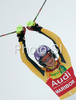Winner Maria Riesch of Germany reacts in finish of second run of Maribor women slalom race of Audi FIS Ski World Cup 2008-09. Slalom race of Women Audi FIS Ski World Cup 2008-09 was held in Maribor, Slovenia on Sunday, 11th of January 2009.
