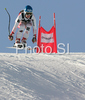 Kathrin Zettel of Austria skiing in downhill of Zauchenee women super combined race of Audi FIS Ski World Cup 2008-09. Downhill part of super combined race of Women Audi FIS Ski World Cup 2008-09 was held in Zauchensee, Austria on Saturday, 17th of January 2009.

